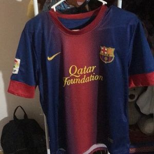 Barcelona men small Nike jersey